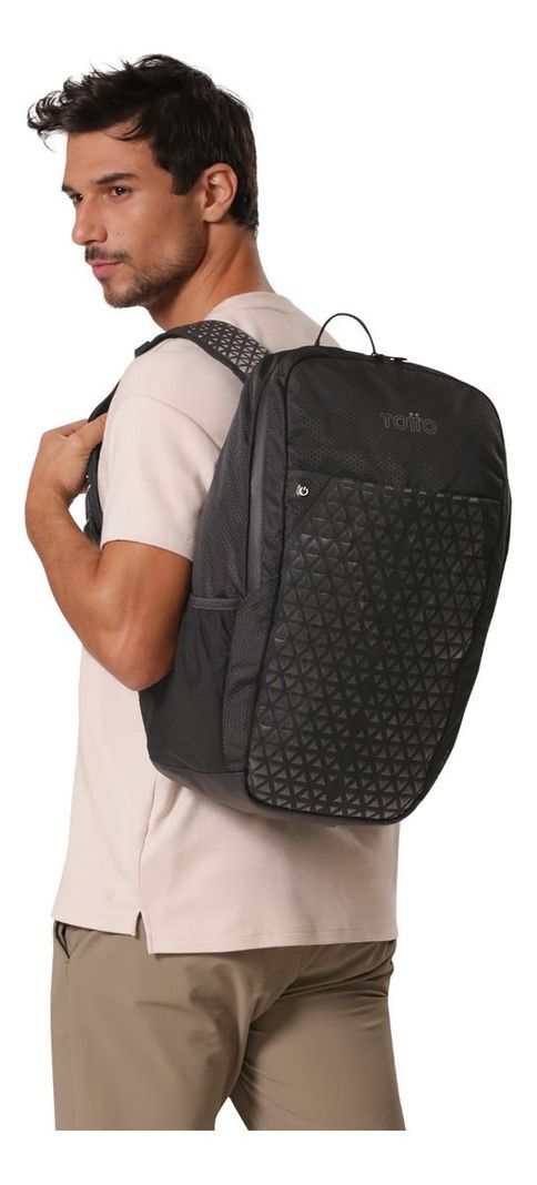 Mochila Urbana Totto Movit Notebook 16" Grande Impermeable
-6