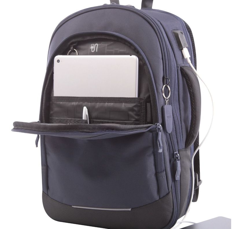 Mochila Ejecutiva Totto Notebook 15" Grande Hombre Synergic-4