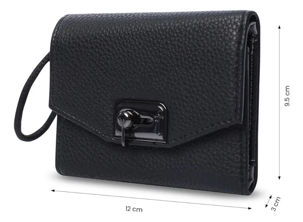 Billetera Totto Smooth Ney Con Rfid Blocker Negro S