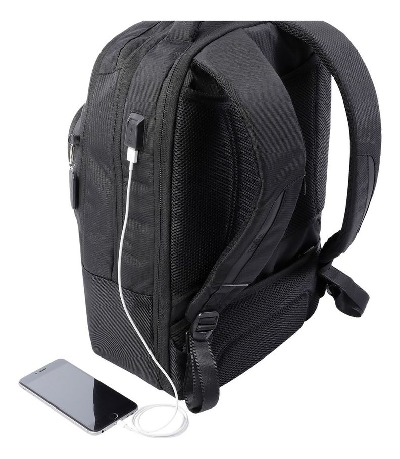 Mochila Urbana Notebook Ejecutiva Totto Classic Commuter-7