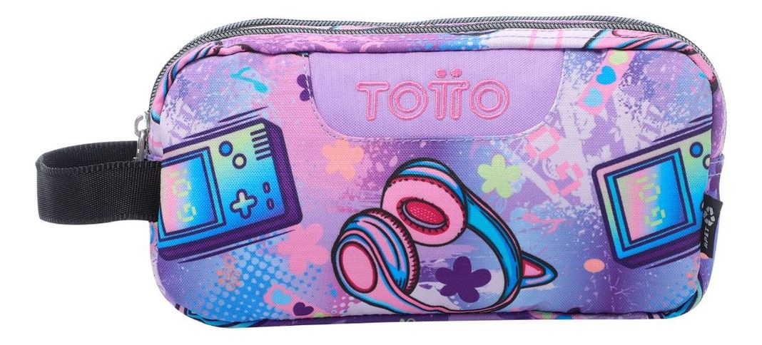 Totto Estuche Escolar para Lapices Rpet Impermeable 24-0