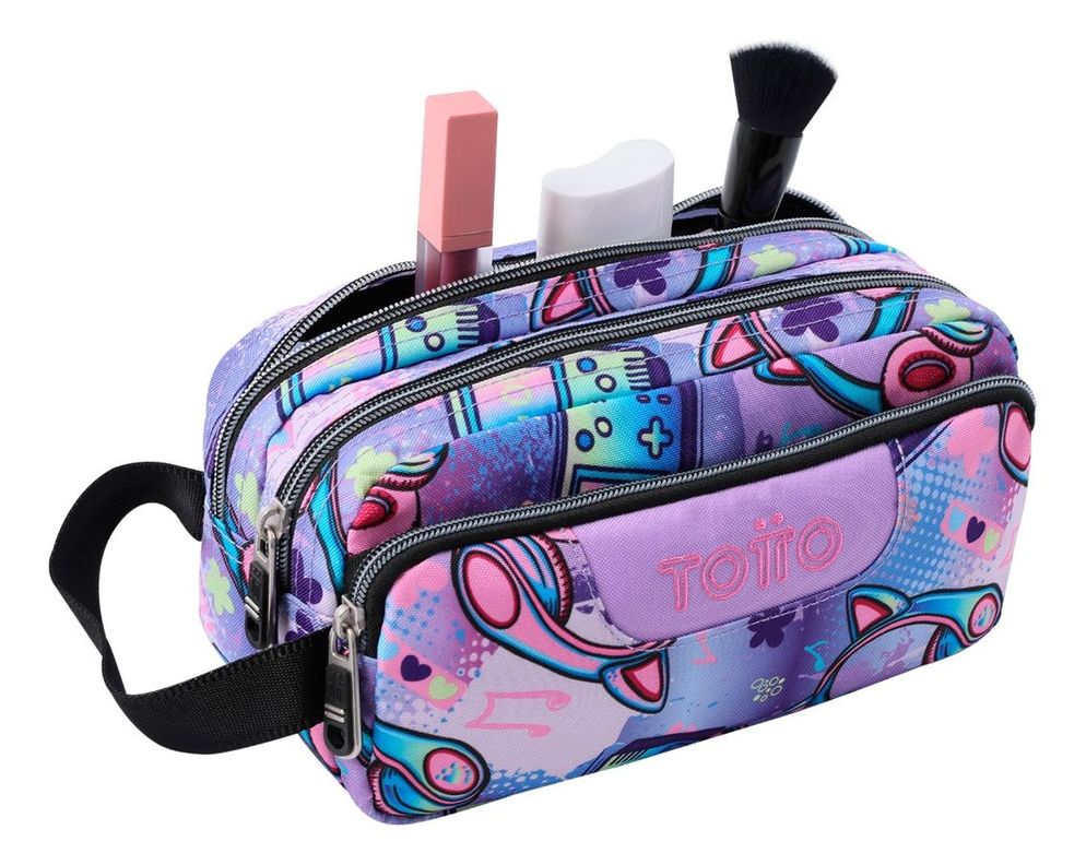 Totto Estuche Escolar para Lapices Rpet Impermeable 6-3
