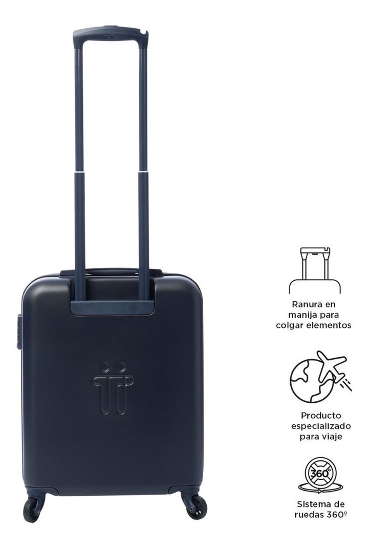 Totto Maleta Cabina Carry On Ajustable Ruedas 360 S-4
