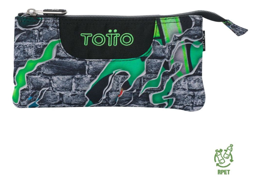 Totto Estuche Escolar para Lapices Rpet Impermeable Tab24264-0