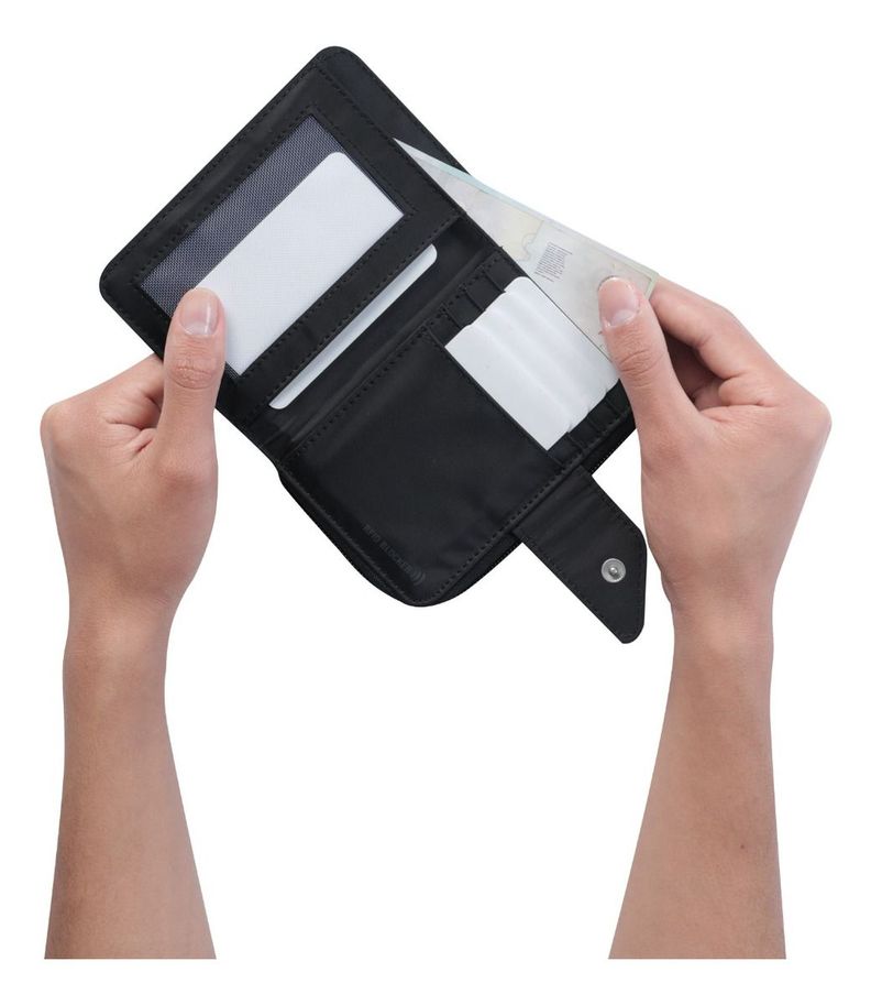 Totto Billetera Tarjetero Monedero RFID Segura y Versatil12-4