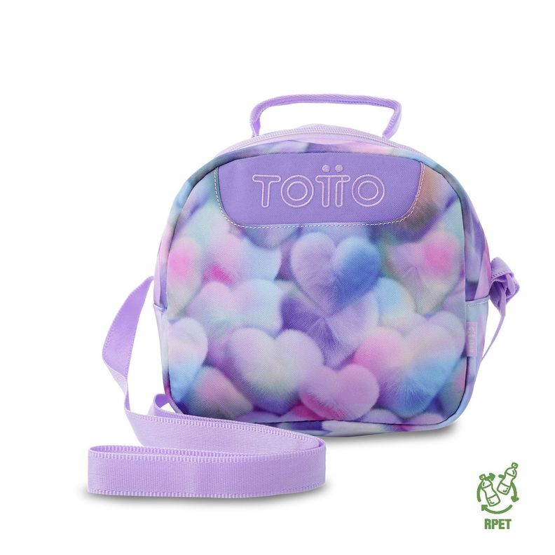 Lonchera Termica Mujer Borrador Mediana Morada Totto Morado M