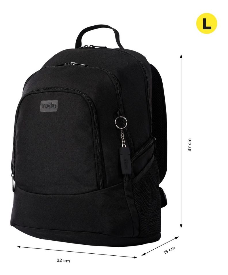 Totto Mochila Notebook Juvenil Impermeable Ind933-2