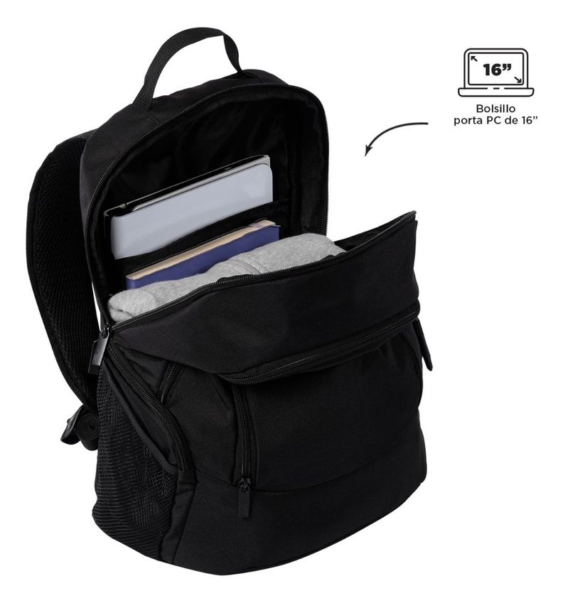 Totto Mochila Notebook Juvenil Impermeable Ind933-4