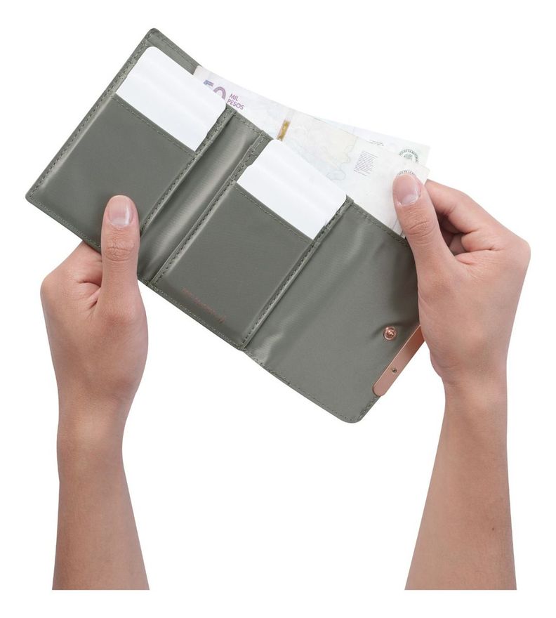 Totto Billetera Tarjetero Monedero RFID Segura y Versatil4-4
