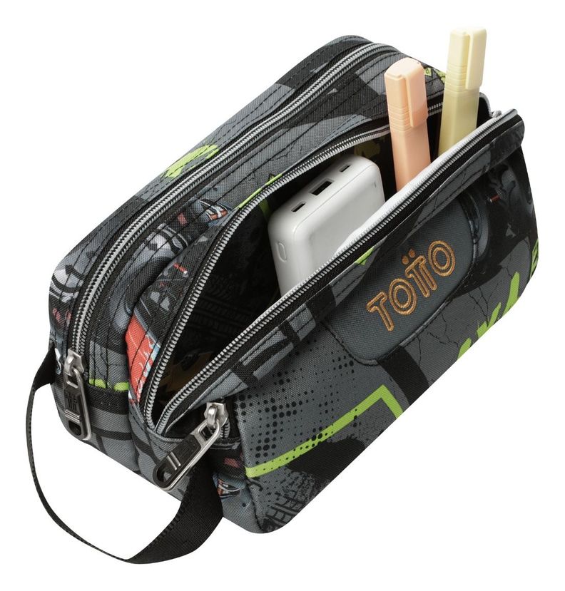 Totto Estuche Escolar para Lapices Rpet Impermeable 5-3