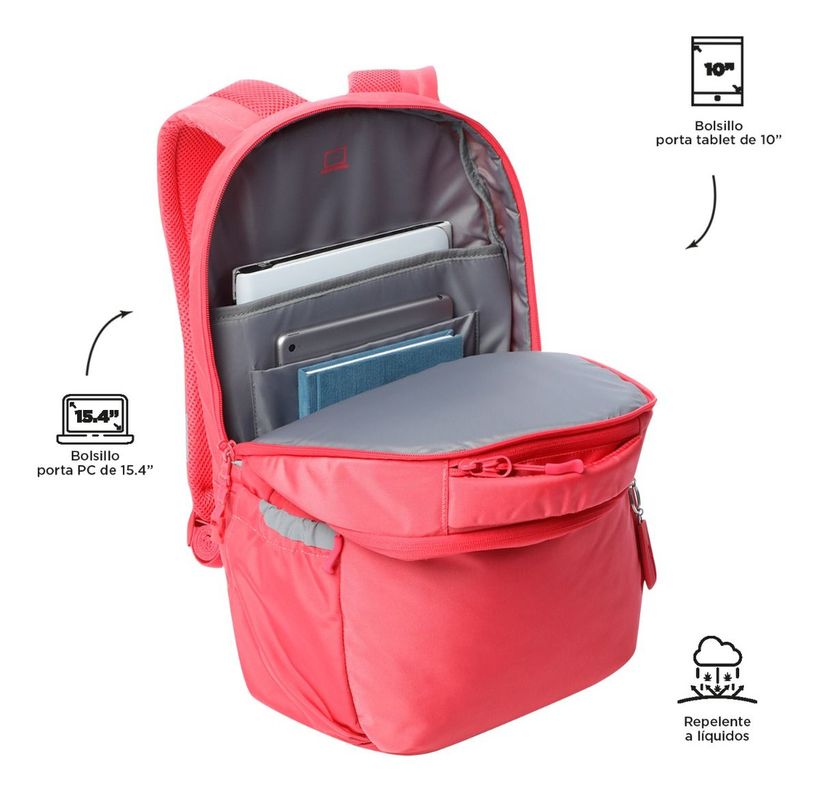 Mochila Notebook Urbana Totto Mujer IND242 - Antirobo RPET-3