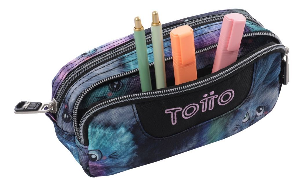 Totto Estuche Escolar para Lapices Rpet Impermeable 52-3