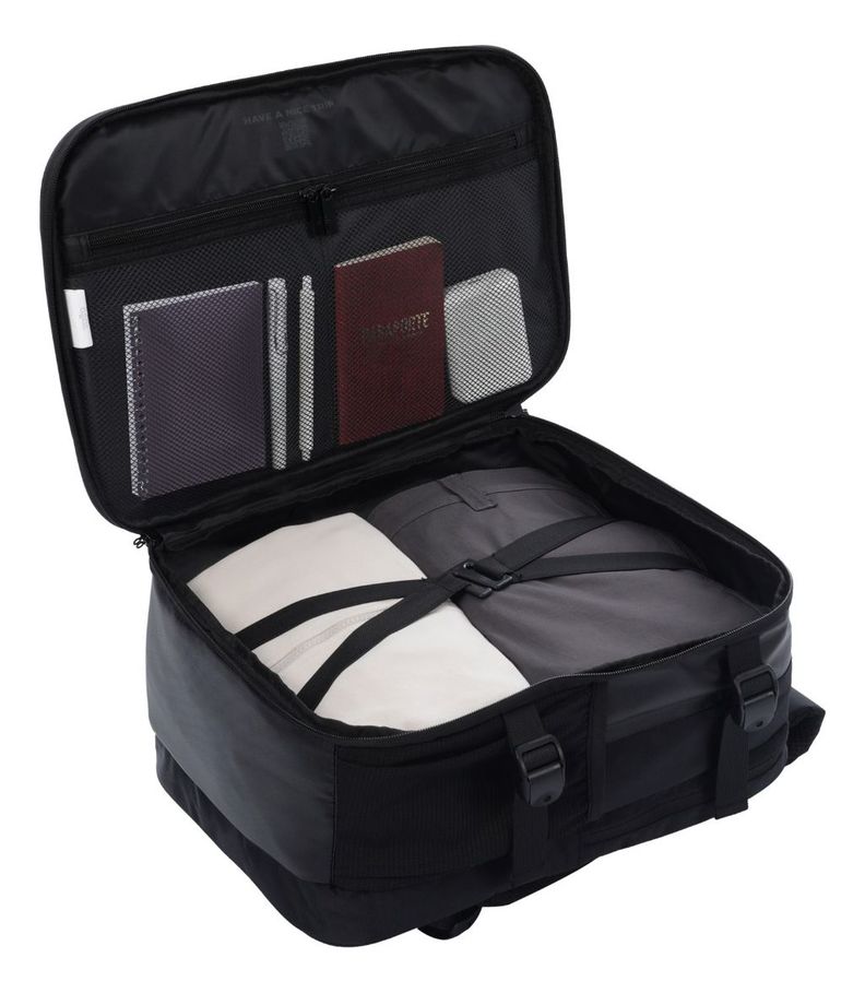 Mochila Totto City M Negra Viaje Cabina Notebook 16"-6