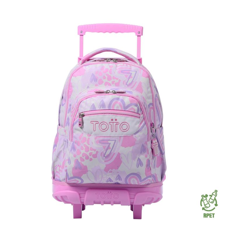 Mochila Escolar con Ruedas Bomper Renglon Amalia-0