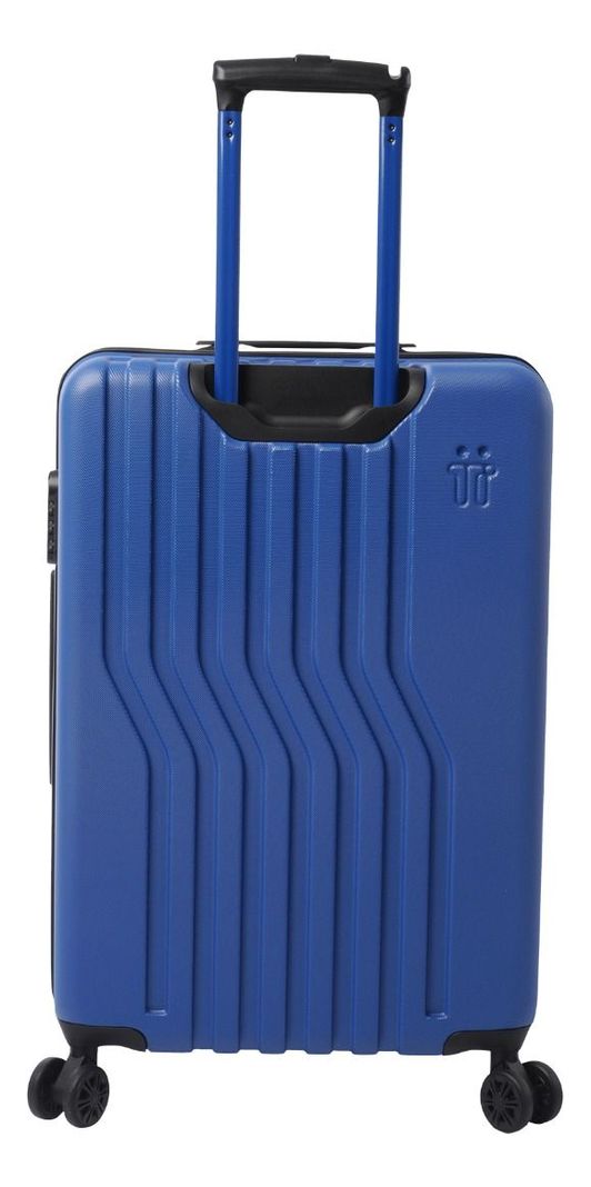 Maleta Totto Nomad Azul Mediana Ruedas 360° Moderna y Funcional-1