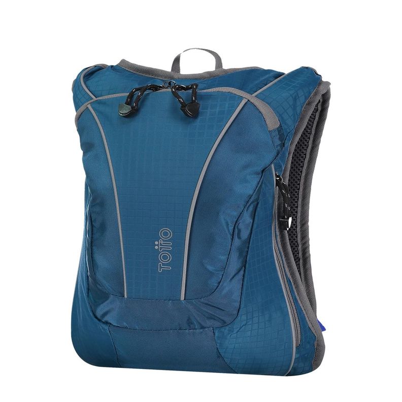 Mochila Outdoor Totto Tera Pequeña Azul-0