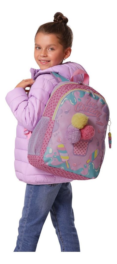 Mochila Infantil Escolar Kinder Totto Rpet Para Niña-5