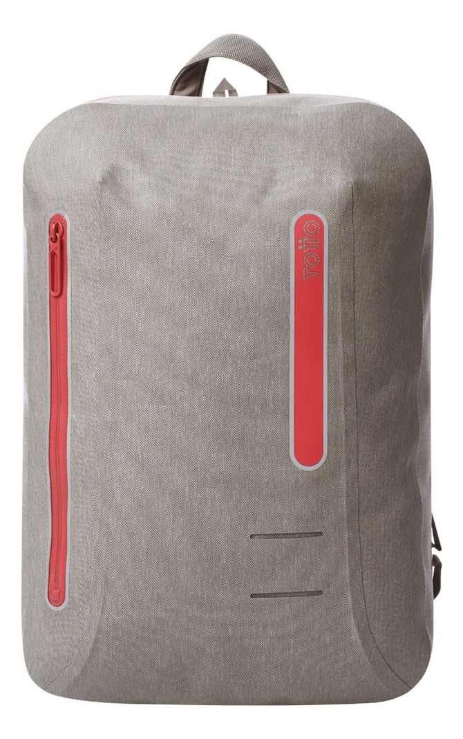 Mochila Totto Seal Mediana Impermeable PC 15" Beige-0