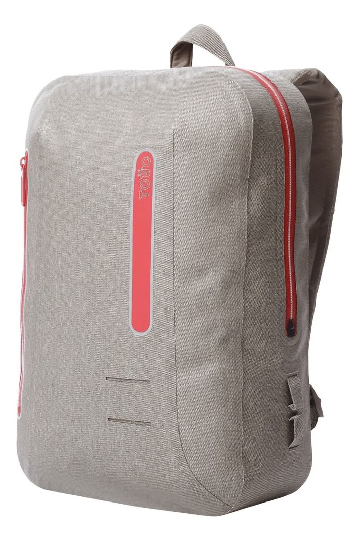 Mochila Totto Seal Mediana Impermeable PC 15" Beige-1