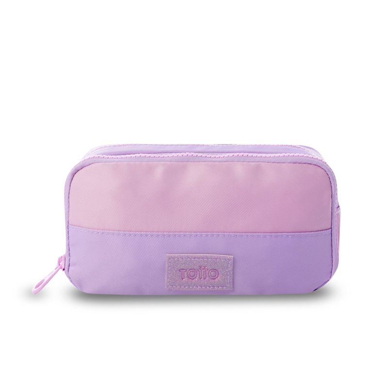 Estuche escolar nina Cluw Mediano Morado Totto