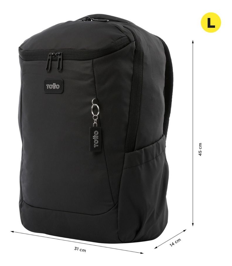 Mochila Urbana Totto Classic Storm Para Notebook 16"-2