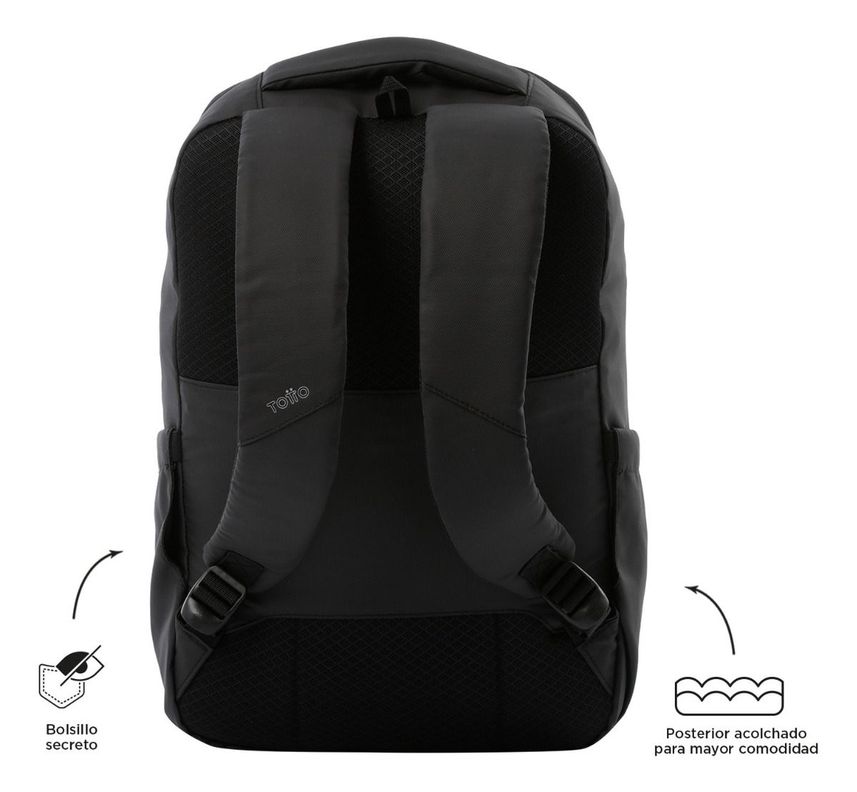 Mochila Urbana Totto Classic Storm Para Notebook 16"-3