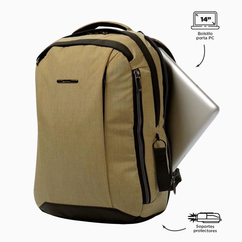 Mochila Hexa L Antelope-4