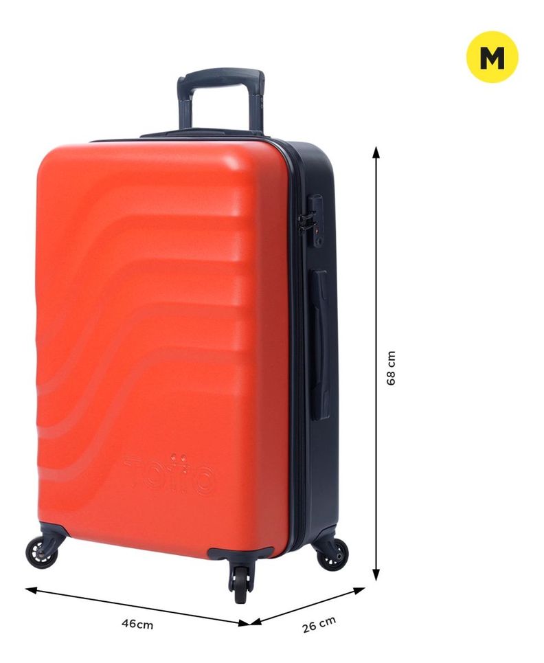 Totto Maleta De Viaje Carry On Ajustable Ruedas 360 M-1