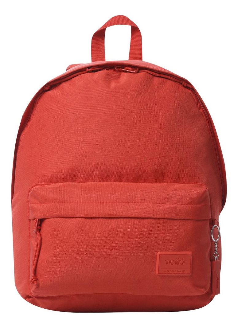 Mochila Escolar Totto Pack X2 + Estuche Multiuso Kalex Rojo-1