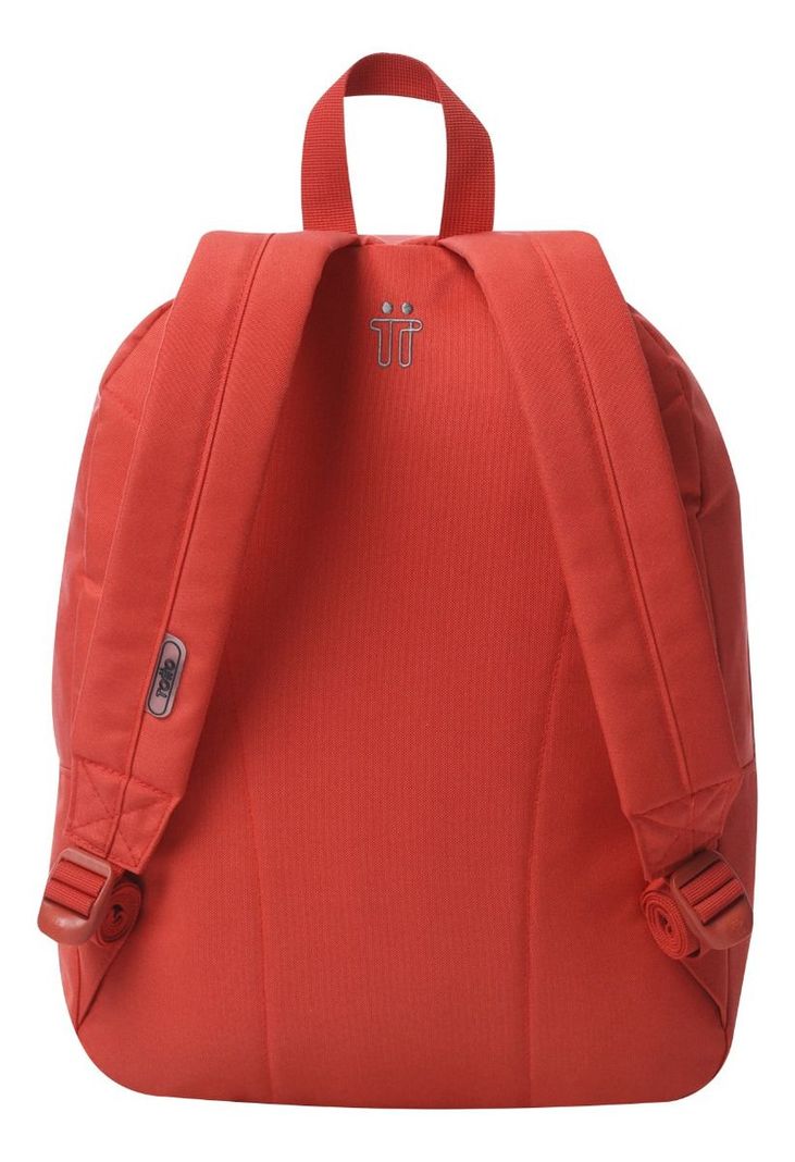 Mochila Escolar Totto Pack X2 + Estuche Multiuso Kalex Rojo-2