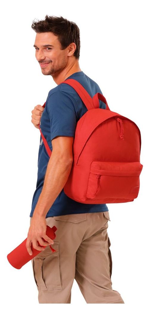 Mochila Escolar Totto Pack X2 + Estuche Multiuso Kalex Rojo-8