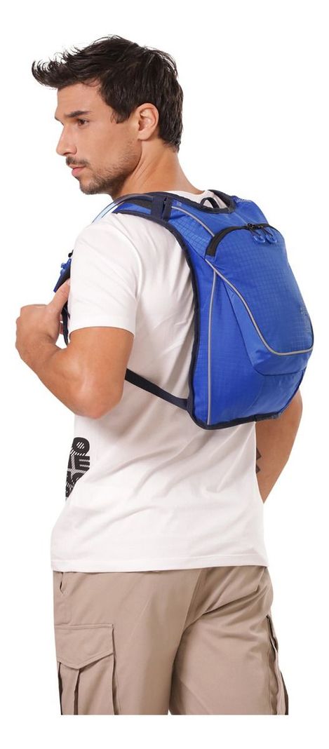 Morral Totto Summit 12 Hidratante Outdoor Azul 1.5L-3