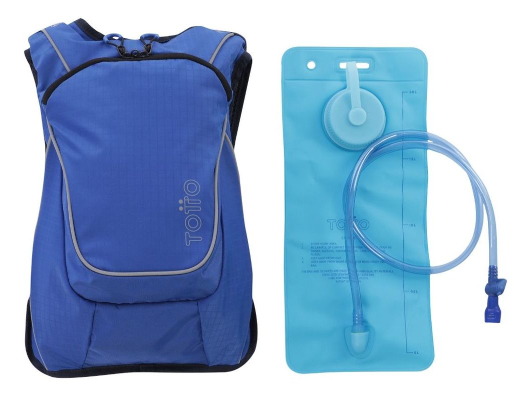 Morral Totto Summit 12 Hidratante Outdoor Azul 1.5L-4