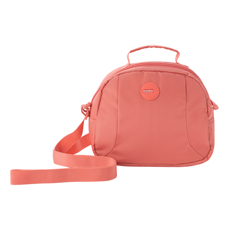 Kit Escolar Totto: Mochila + Estuche + Lonchera Resistente Gris-2
