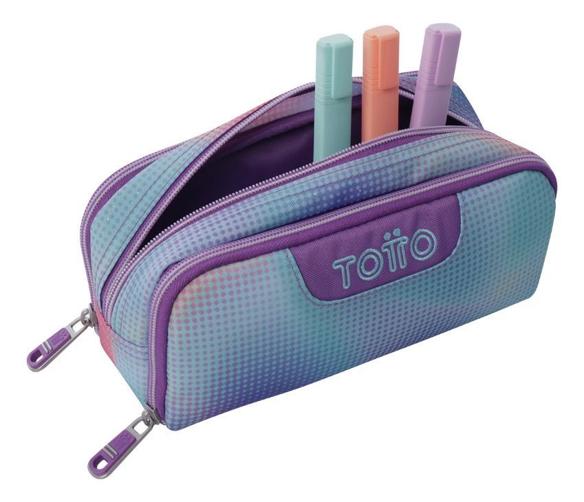 Totto Estuche Escolar para Lapices Rpet Impermeable 23-3