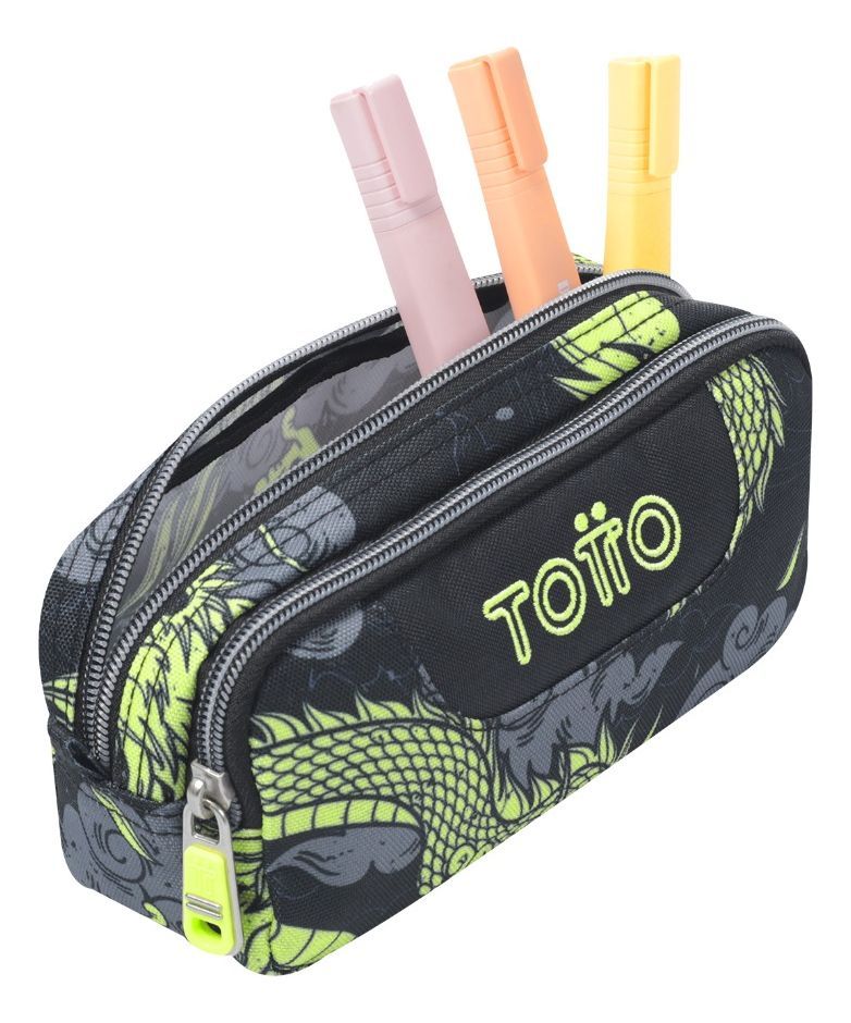 Totto Estuche Escolar para Lapices Rpet Impermeable 53-3