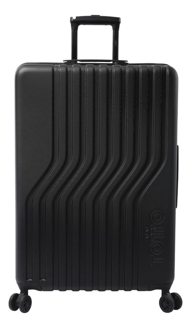 Maleta Totto Nomad Negra Grande Ruedas 360° Amplia y Resistente-4