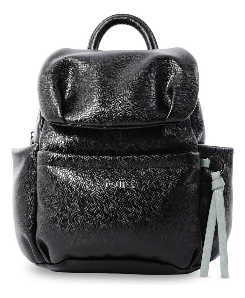 Bolso Pequeno Para Mujer Soul Tipo Mochila Negro/verde S