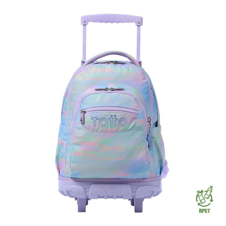 Mochila Escolar con Ruedas Bomper Renglon Luminia-0