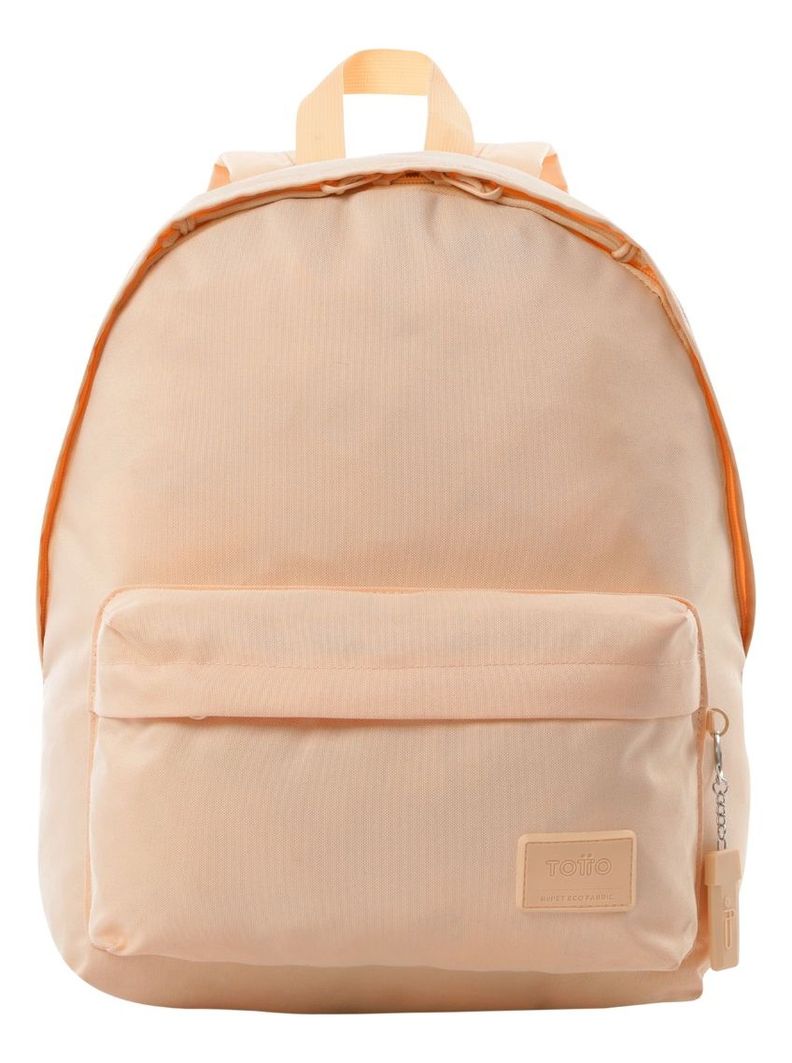 Mochila Escolar Totto Pack X2 + Estuche Multiuso Kalex Beige-1