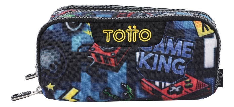 Estuche Escolar Totto Para Lapices Rpet Impermeable -0
