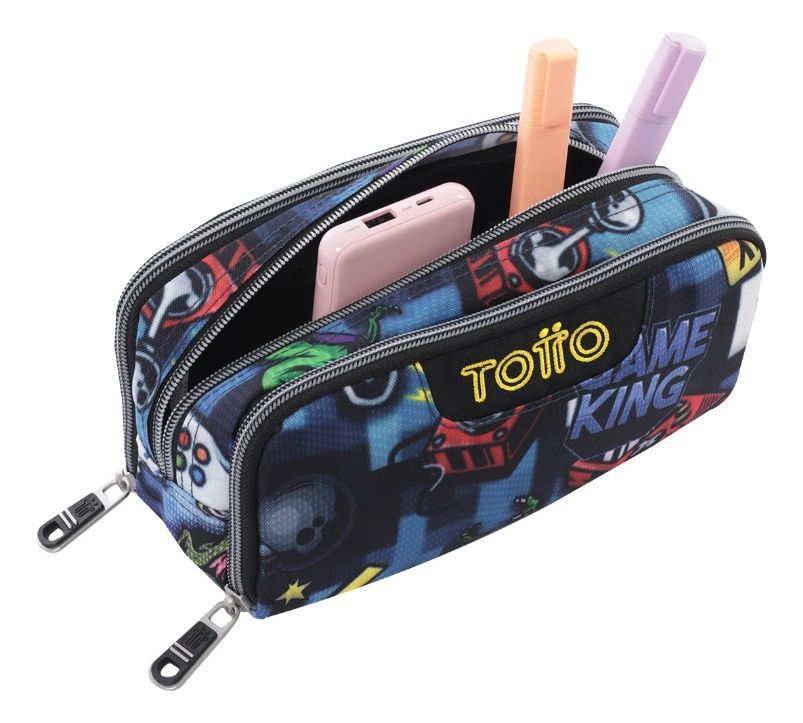 Estuche Escolar Totto Para Lapices Rpet Impermeable -2