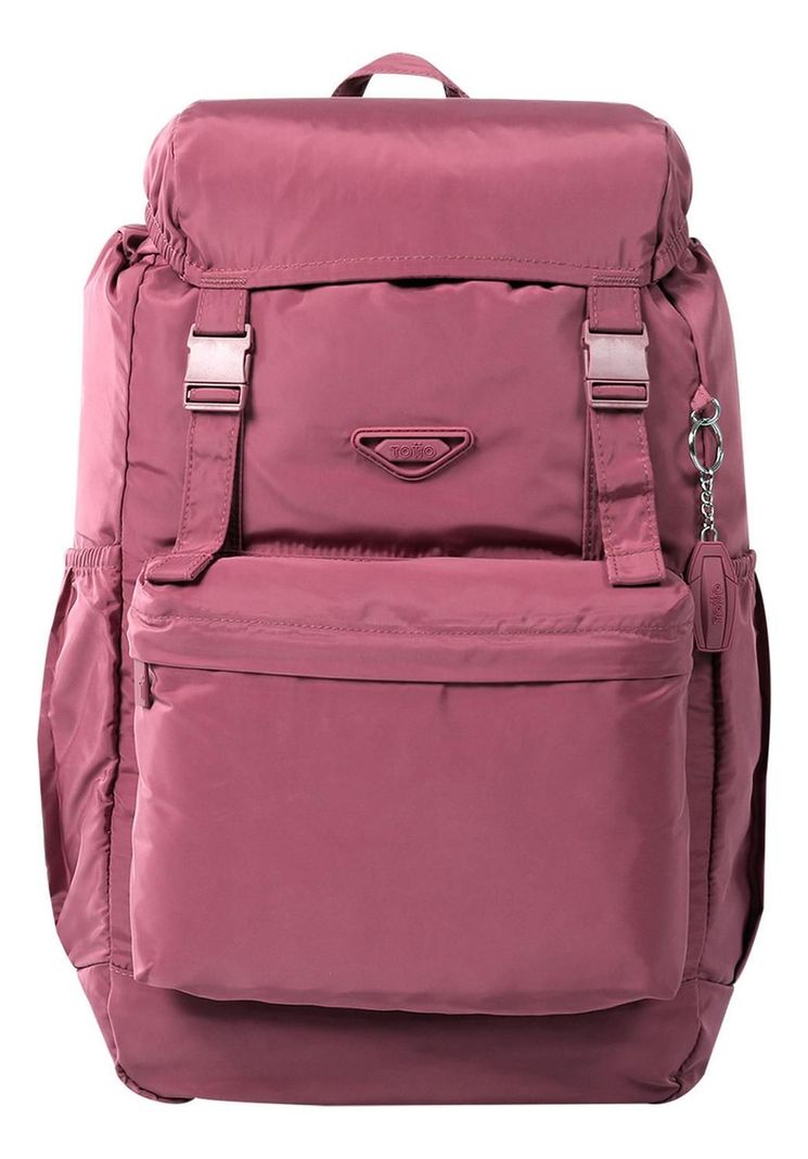 Mochila De Viaje Plegable Totto Collapse M Rosado Deco Rose