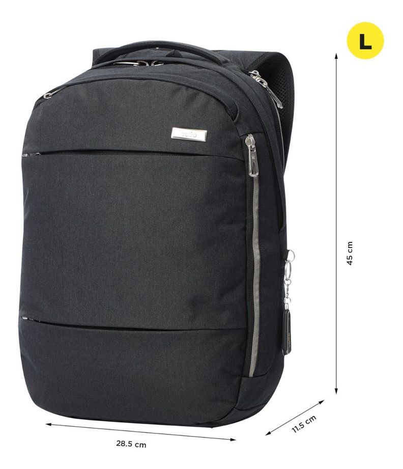Mochila Notebook Totto Ejecutiva Juvenil Hombre Classic 15 L-1
