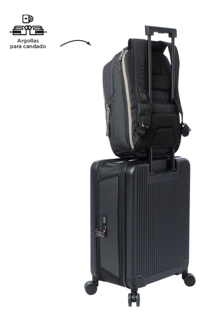 Mochila Notebook Totto Ejecutiva Juvenil Hombre Classic 15 L-6