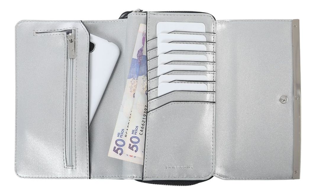 Totto Billetera Tarjetero Monedero RFID Segura y Versatil7-3