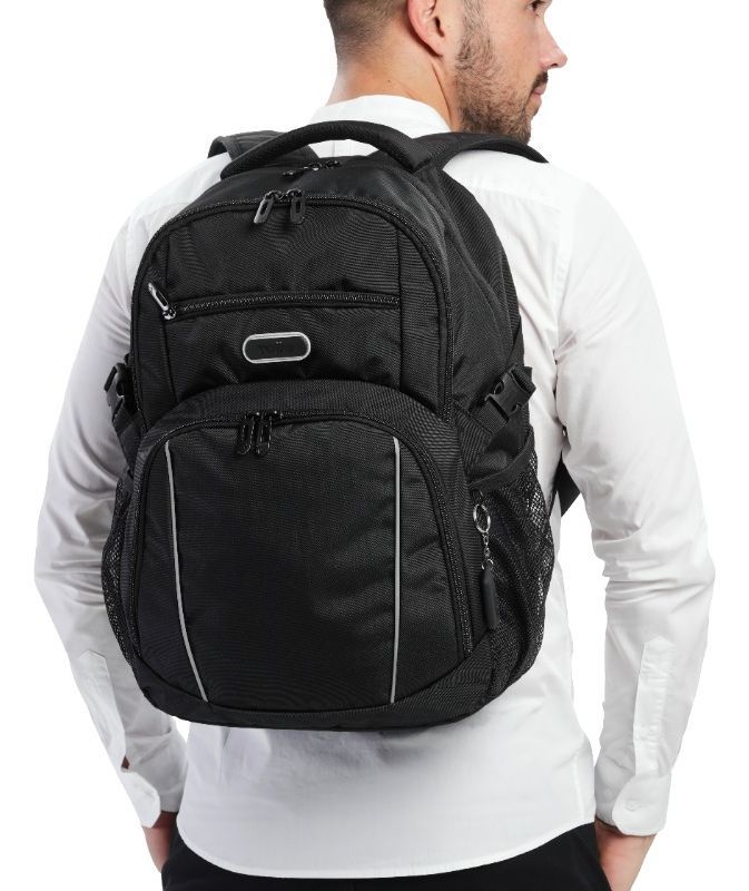 Mochila Totto Crockter Acolchada para Notebook y Trabajo-7