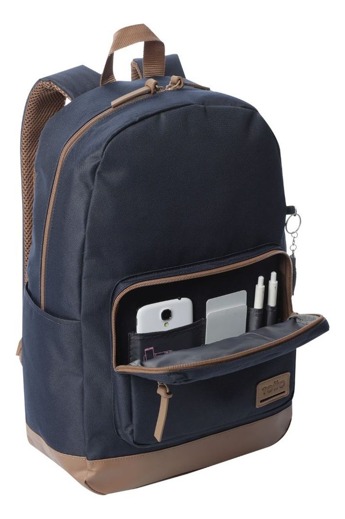 Mochila Notebook Urbana Totto Classic Tocax 14" Rpet Hombre-3