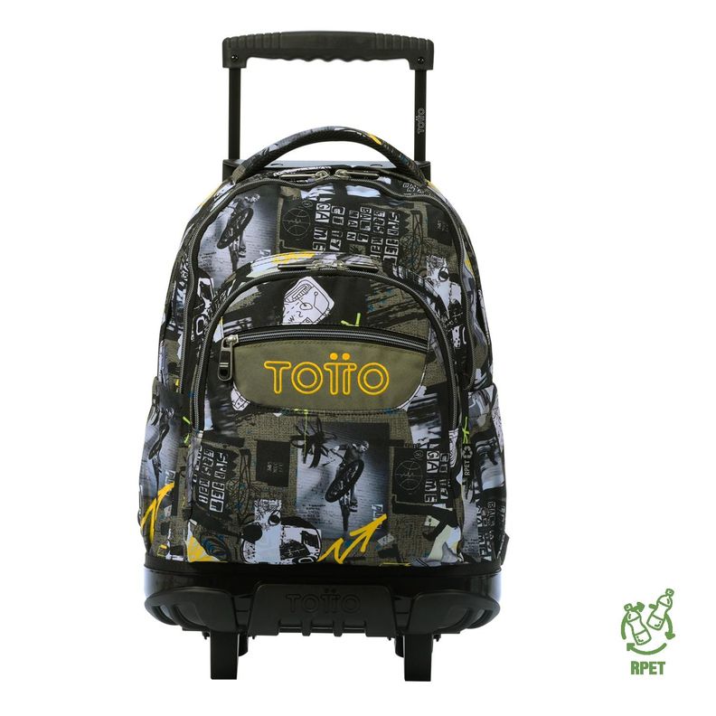 Mochila Escolar con Ruedas Bomper Renglon Baski-0