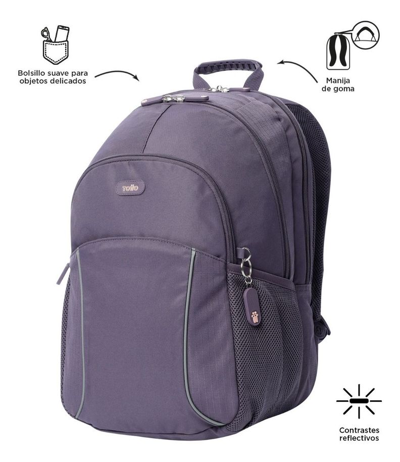 Mochila Totto Notebook Urbana 32 L Antirobo Classic Kla242-5